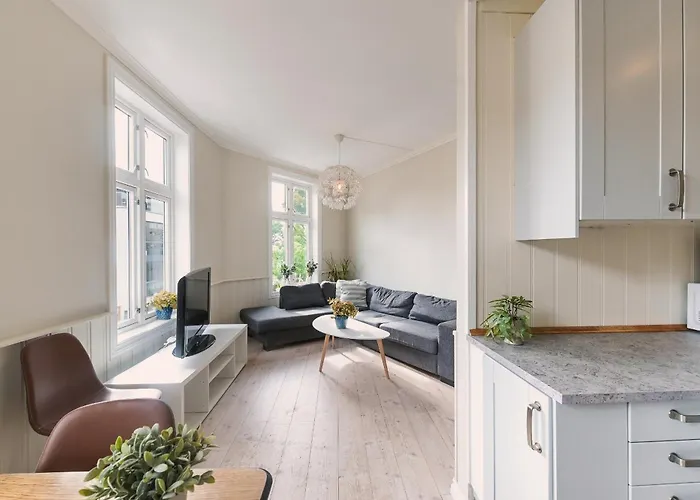 Апартаменты Flott Leilighet Midt I Tonsberg Sentrum 3-1 Тёнсберг